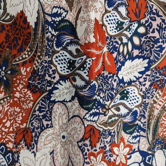 Jules & Leopold* Women's Multicolor High Waist Floral Pull on Skort~‎ Size S/P - Picture 10 of 10